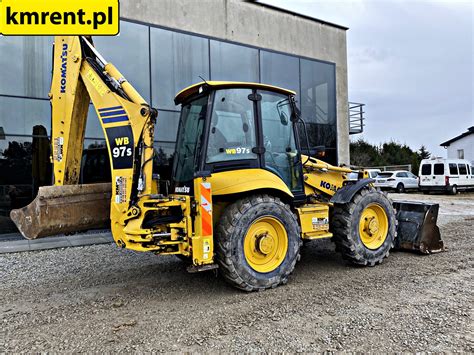 KOMATSU WB97S 5E0 KOPARKO ŁADOWARKA KM Rent