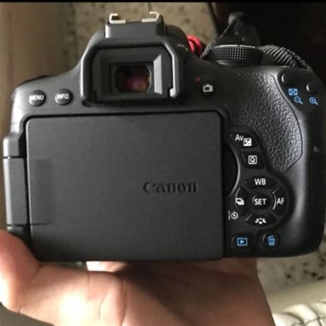 Canon 750d Camera With Kit Lens Photography Cameras On Carousell