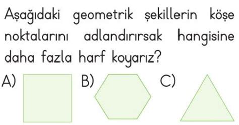 Geometride Temel Kavramlar Test Çöz 3 Sınıf Nokta Doğru Doğru Parçası