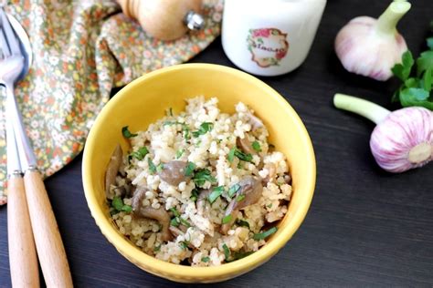 Каша дружба с вешенками и белыми грибами - пошаговый рецепт с фото ...