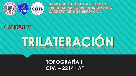 Trilateracion De Terrenos Topografia Ingenieria Civil Ppt