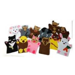 252 – Glove Puppets (46 des) Each Animals – Educo