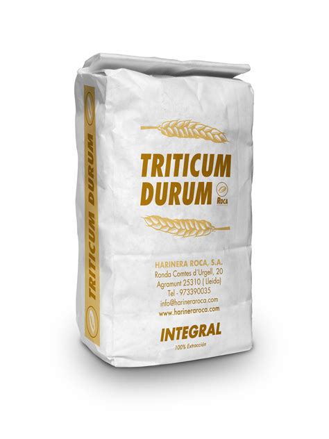 Harina De Triticum Durum Ecol Gica Farinera Roca