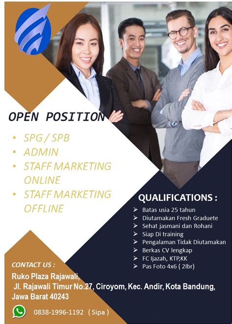 Lowongan Kerja Spg Spb Admin Staff Marketing Online Staff