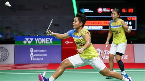 Hasil Thailand Open Meski Bermodal Juara Greysia Apriyani Menang