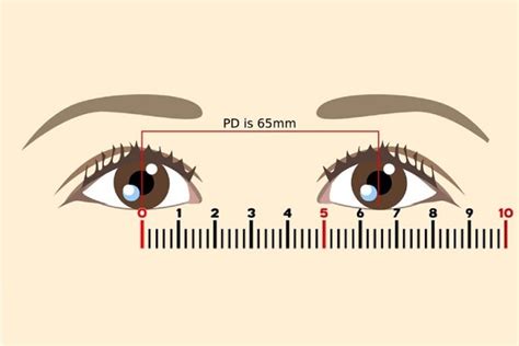 Pupillary Distance Printable Ruler