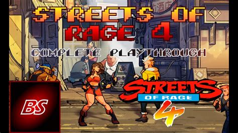 Let S Play Streets Of Rage Complete Playthrough Youtube