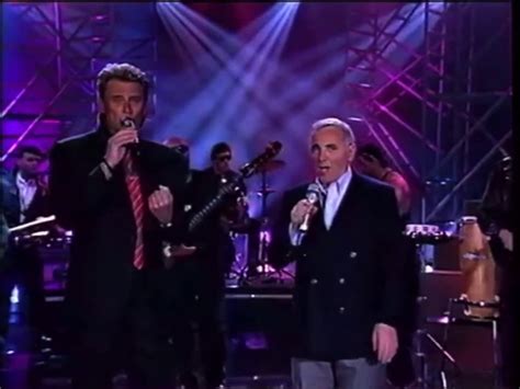 Johnny Hallyday Medley avec Charles Aznavour Tv 1992 Vidéo