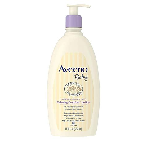 2 Pack Aveeno Baby Lavender And Vanilla Scented Calming Comfort Lotion 18