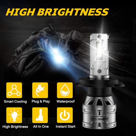 Novsight N Motorcycle Led Headlight W Mini Driving Light Spot