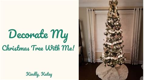 Decorate My Christmas Tree With Me Youtube