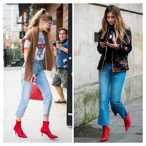 Botines Rojos El Complemento Perfecto Para Elevar Cualquier Look