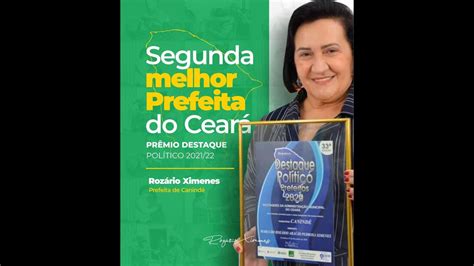 Roz Rio Ximenes A Segunda Melhor Prefeita Do Cear Show Atual