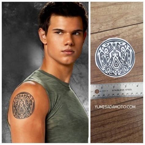 Jacob Twilight Saga Temporary Tattoo Team Jacob Midnight Sun Etsy