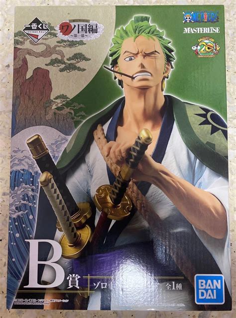 One Piece Wano Country Hen Act Masterlise Kuji Prize B Zoro