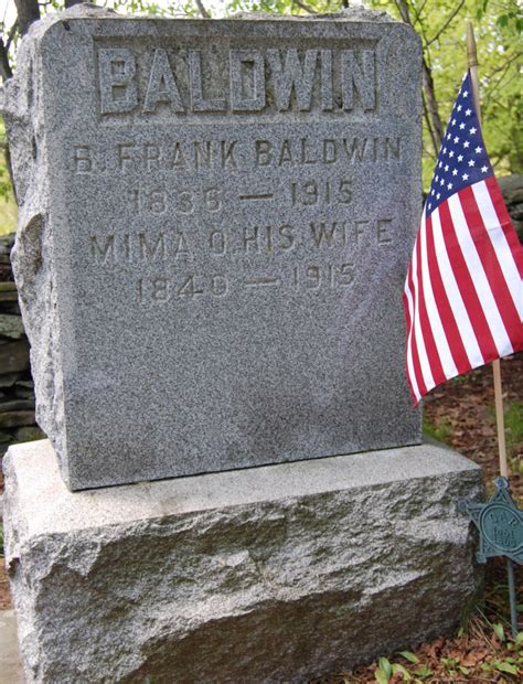 Benjamin Frank Baldwin 1836 1915 Mémorial Find a Grave