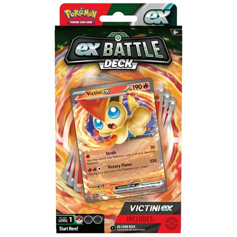 Pokémon Trading Card Game TCG Miraidon or Victini ex Battle Deck