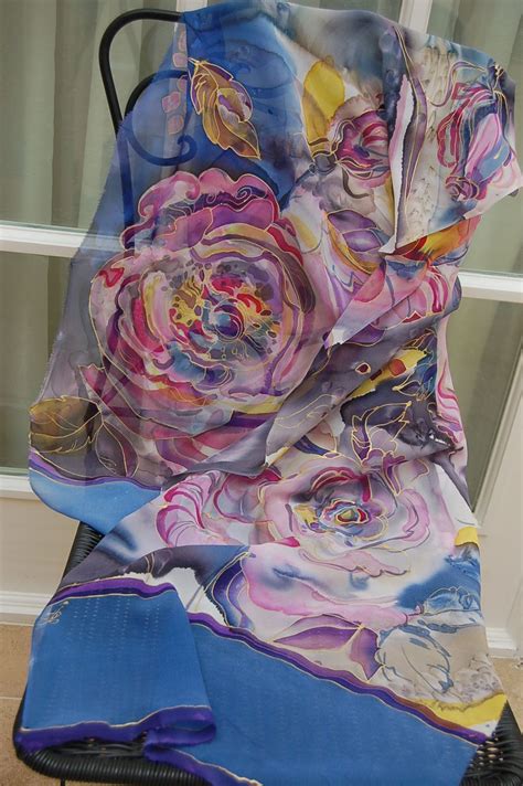 Pin By Occasions On Hand Painted Silks Hand Painted Silk Silk