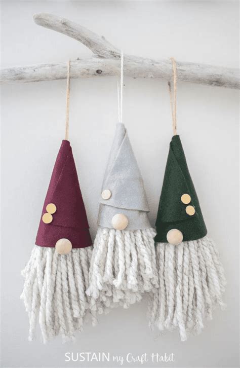 25 Easy How To Make DIY Christmas Gnomes Tutorials I Luve It