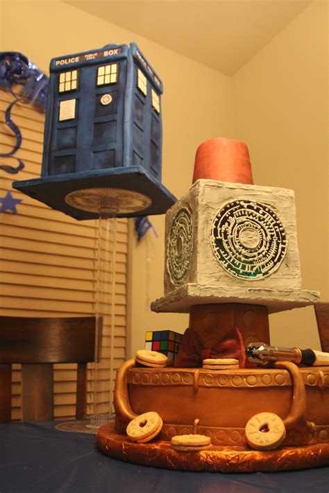 Tardis Birthday Cake - CakeCentral.com