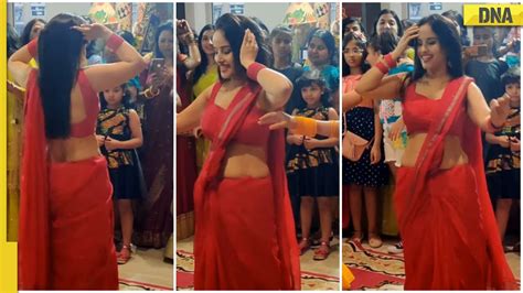 Viral Video Girls Jaw Dropping Belly Dance On Pushpa Song Oo Antava