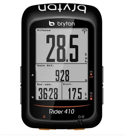 Compteur GPS Bryton Rider 410 E Veloseine Fr