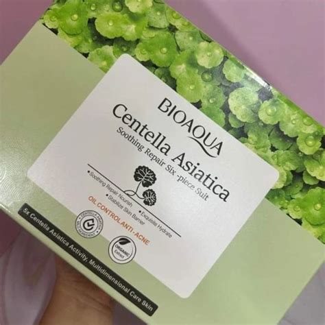 Kit X Rutina Centella Asi Tica Bioaqua Calmar Repara E Hidrata