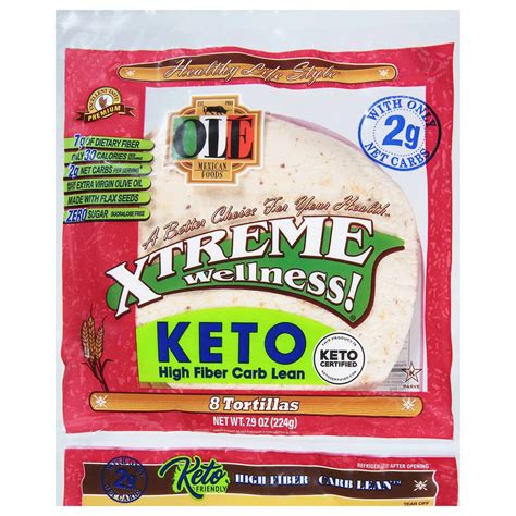 Ole Xtreme Wellness Keto Tortillas Shop Tortillas At H E B