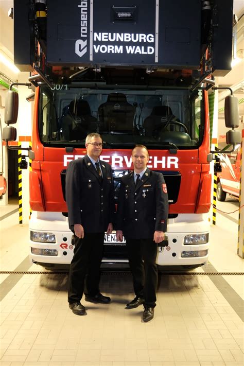 Neuwahl Des 1 Und 2 Kommandanten Freiwillige Feuerwehr Neunburg