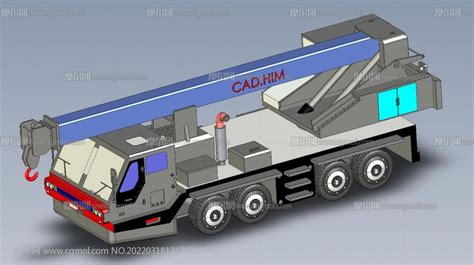 起重机吊车玩具模型step格式机械工具模型下载 摩尔网cgmol