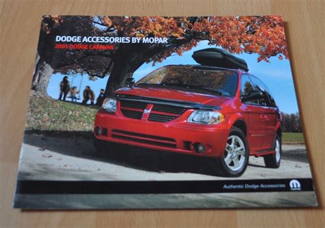 2005 Dodge Caravan Accessories Brochure Prospekt – AUTO BROCHURE