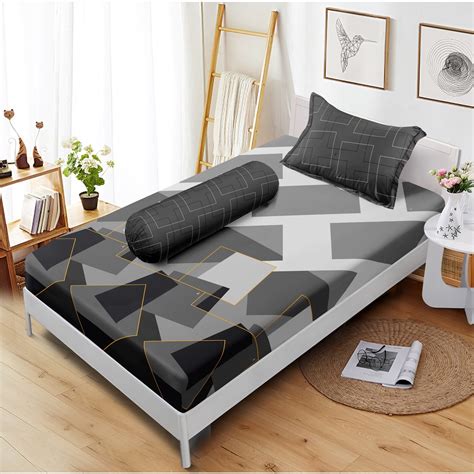 jual vallery quincy sprei single  tinggi  harper shopee