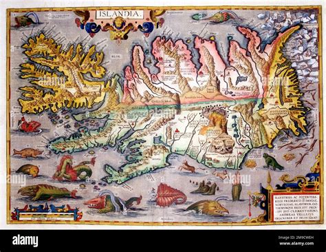 16th Century Maps With Monsters Hi Res Stock Photography And Images Alamy