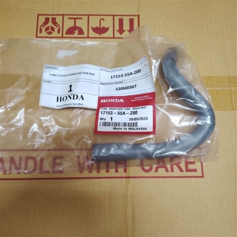 17153 55A Z00 Honda Ori PCV Valve Breather Tube Hose Honda City T9A