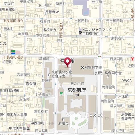 京都府京都市上京区釜座通下立売上る薮之内町 の地図 Mapfan