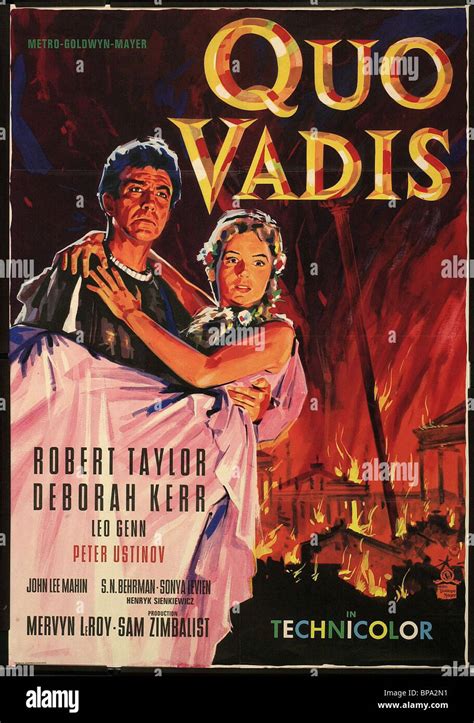 Quo Vadis 1951 Movie Poster Immagini E Fotografie Stock Ad Alta