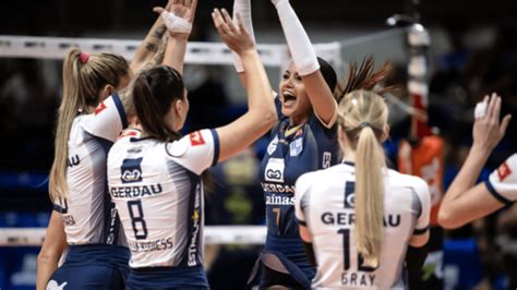 BluVôlei x Sesc Flamengo veja onde assistir a Superliga Feminina