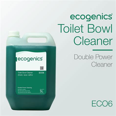 Ecogenics Green Toilet Bowl Cleaner Packaging Size 5 L 500ml Rs 800 Can Id 20910911662