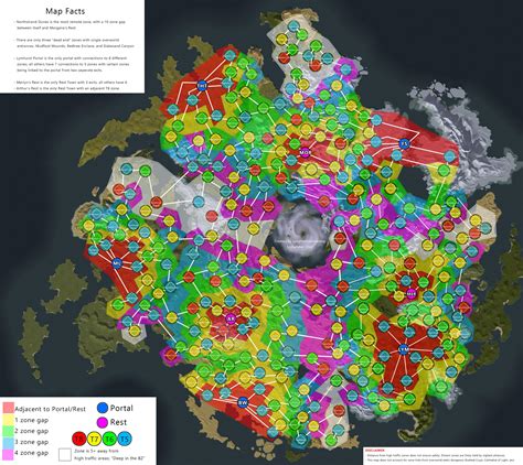 Outlands Zone Distance Map V2 Now With Zone Tiers R Albiononline