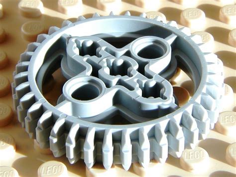 New Large Light Gray Lego Technic Tooth Double Bevel Gear Nxt