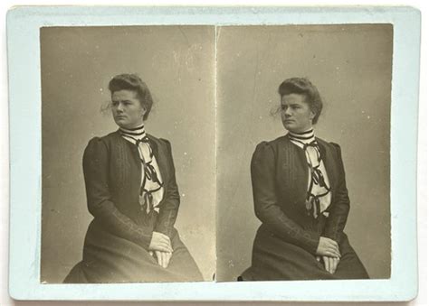 Portrait Belle Woman C1900 Photography Stereo Amateur Vintage P77C1n1 EBay Australia