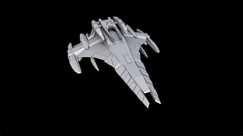 Star Trek Jemhadar Battleship 3d Printable Model 3d Model 3d