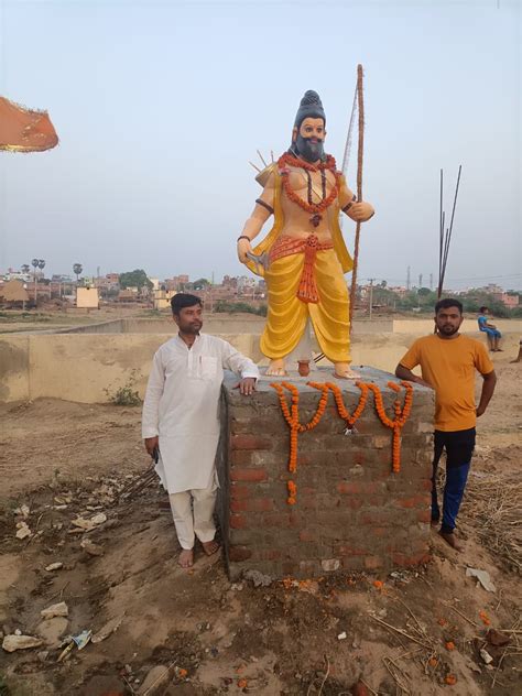 Statue Of Lord Parshuram Will Be Installed In The Temple In Budhaul