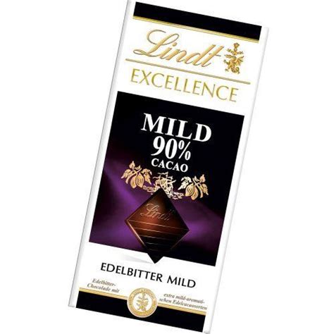 Lindt Und Spr Ngli Mit Prozent Cacao Excellence Edelbitter G