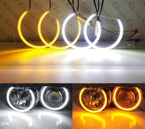 BMW E46 DUAL LED ANGEL EYES ZMIGAVAC I DNEVNO SVJETLO Sijalice OLX Ba