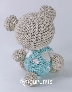 Mi Oso Amigurumi Tristán pattern by Ani Gurumis Crochet toys patterns