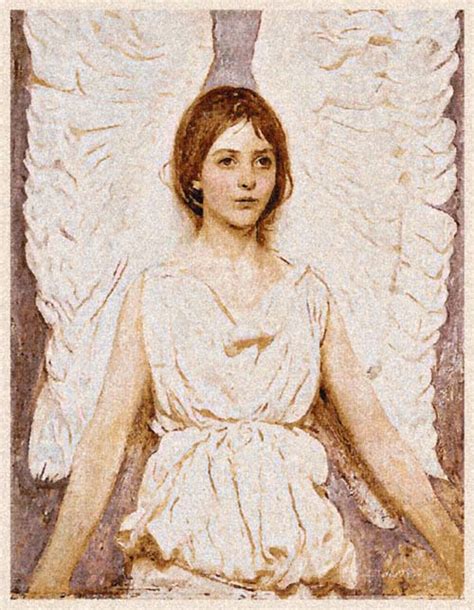 Angels Thayer Belgian Tapestry Wall Hanging H37 X W28