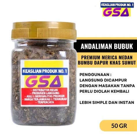 Jual Andaliman Segar 50 Gram Bumbu Dapur Rempah Khas Batak Medan