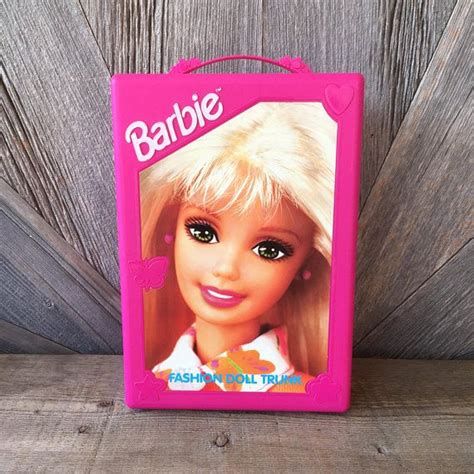 Vintage Barbie Fashion Doll Trunk Case Barbie Fashion Etsy Barbie