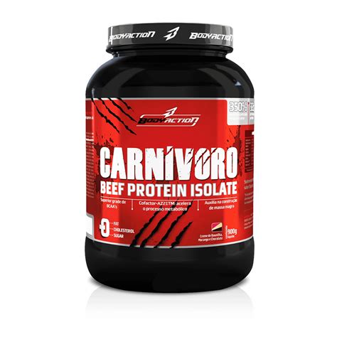 Encontre Carnivoro Beef Protein Isolate Bodyaction Loja Do Suplemento